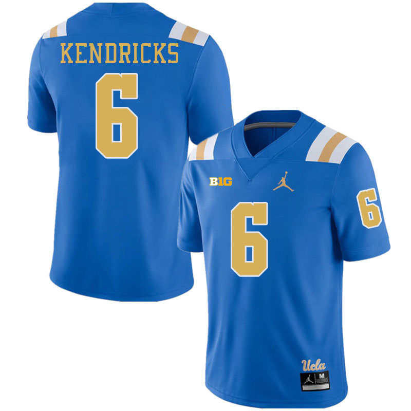 Eric Kendricks UCLA Jersey,UCLA Bruins #6 Eric Kendricks Jersey Youth College Football Uniform-Royal